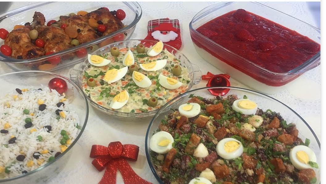 Pratos de Natal Variados